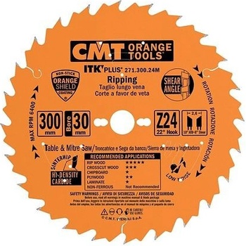 CMT ITK Ultra tenký kotúč univerzálny - D160x1,7 d20(+16) Z24 HM C27116024H