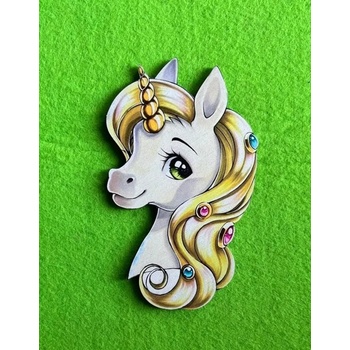 Image 1 of Loranc Магнит за торта - Еднорог