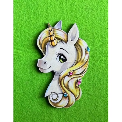 Loranc Магнит за торта - Еднорог