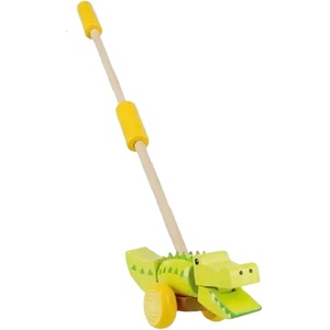 Orange Tree Toys Дървена буталка Orange Tree Toys - Jungle Animals, Крокодил (OTT02728)