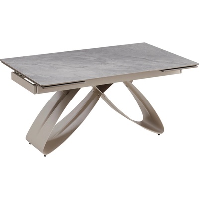 JAKS Luigi 160 - 240 cm sivý mramor