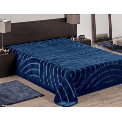 Piel Španělská deka model 5635 tmavá modrá 220x240