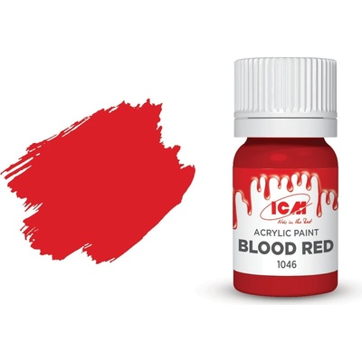 ICM Farba Blood Red 12ml