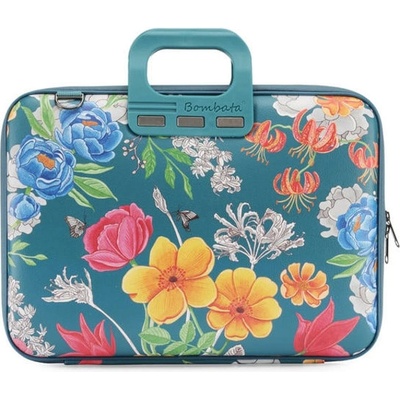 Bombata Чанта за лаптоп Bombata Peonia E00860-25, до 14" (35.56 cm), синя (E00860-25)