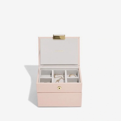 Stackers mikro krabička na šperky Micro Jewellery Box Blush růžová 76151