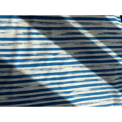 Bavlněná látka pruhovaná modrá | Rashida Coleman Hale – Zip – Blue