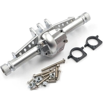 Yeah Racing Kovová predná/zadná náprava kompletná pre Axial SCX10 II strieborná