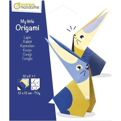 Avenue Mandarine Papíry na origami 12x12cm 20ks králík