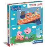 Clementoni Peppa Pig puzzle 2x20pcs