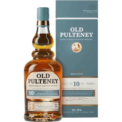 OLD PULTENEY 10 YO - малцово шотландско уиски 1L