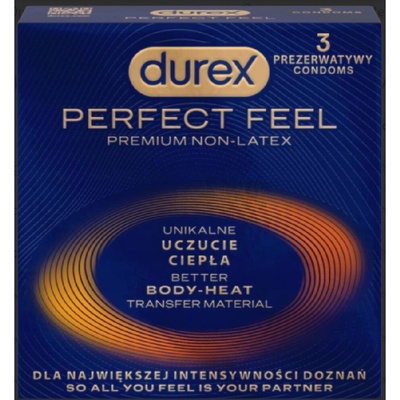Durex Perfect Feel Premium Non-Latex 3 ks