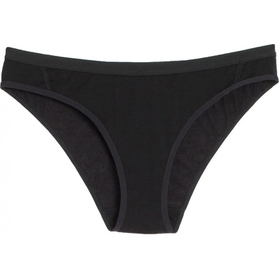Icebreaker Дамско мериносово термобельо Icebreaker Women's Siren Bikini Merino underpants - Black / Black (115-0445-0114)