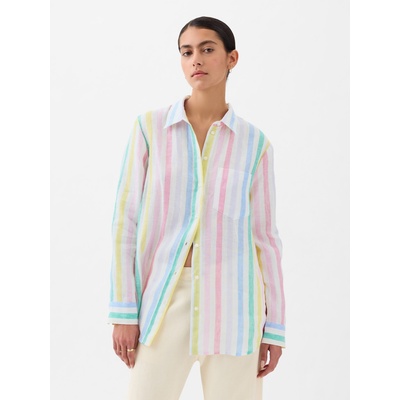 GAP Ленена риза GAP GAP | Byal | ЖЕНИ | XXS