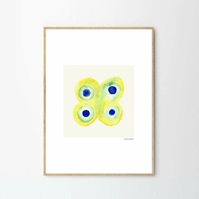 Moikka Plagát Papillon No. 1 by Nomen Studio 40x50
