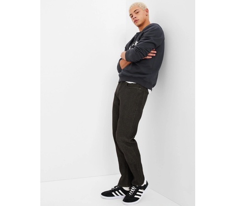 GAP džíny slim SoftFlex Černá