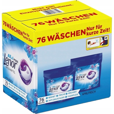 Lenor Kapsle na praní univerzální 5v1 Aprilfrisch 76 PD