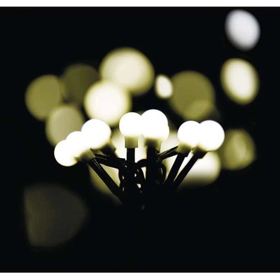 Emos ZY1605 ZY1605T LED vánoční cherry řetěz kuličky 48m teplá bílá časovačT