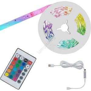 Briloner - LED RGB Димируема лента 6, 6 м LED/6W/USB + д. у (BL1219)