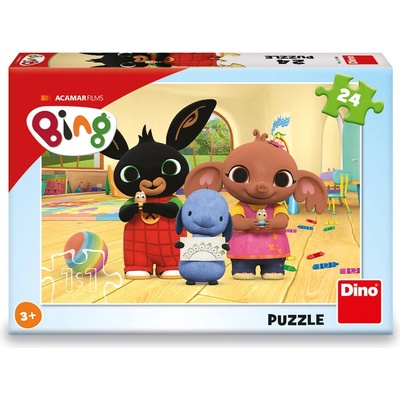DINO Bing maľuje 24 dielov