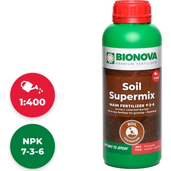 Bio Nova Soil Supermix 1l