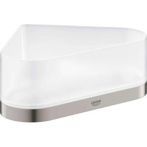 GROHE Selection - Душ-чаша с държач, ъглова, „Supersteel 41038DC0 (41038DC0)