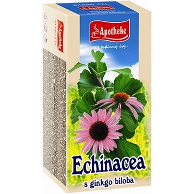 Apotheke Echinacea s ginkgo bilobou 20 x 1,5 g