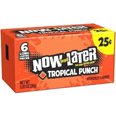 Now and Later Tropical Punch Žuvačky 26g