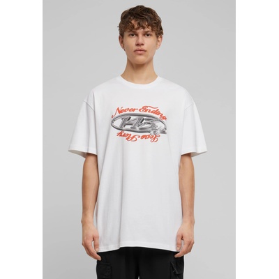 Mister Tee Тениска Never ending. . . Heavy Oversize Tee white XXLUB-MT3020-00220 - Черен, размер XL