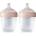 LOVI Mammafeel Bottle 150ml бебешко шише 0 m+ 2x150ml