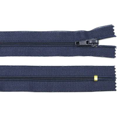 Spirálový zip no.5 nerozepínací 18cm tmavě modrý
