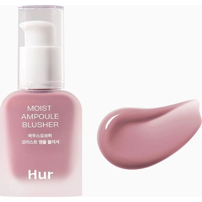 House of Hur Moist Ampoule Blusher Hydratační tekutá tvářenka 04 Lavender Flush Mini 10 ml