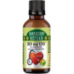 Bioherba Тинктура 80 на 120 за нормално кръвно налягане, 50 ml