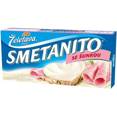 Smetanito Se šunkou 3 ks 150 g
