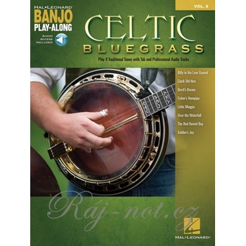 Banjo Play Along 8 CELTIC BLUEGRASS + Audio Online / tabulatúra