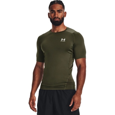 Under Armour Men‘s compression t-shirt HG Armour Comp SS Green M
