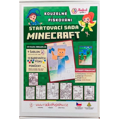 Radost v písku Startovací sada Minecraft – Zboží Dáma