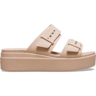 Crocs Сандали Crocs Brooklyn Buckle Sandal - Pink