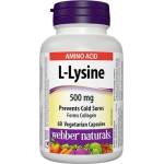 Webber Naturals L-Lysine 500 mg [60 капсули]