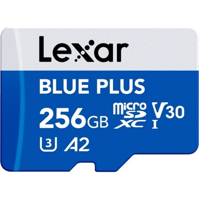 Lexar microSDXC Blue Plus 256GB LMSBLPL256G-BNANG