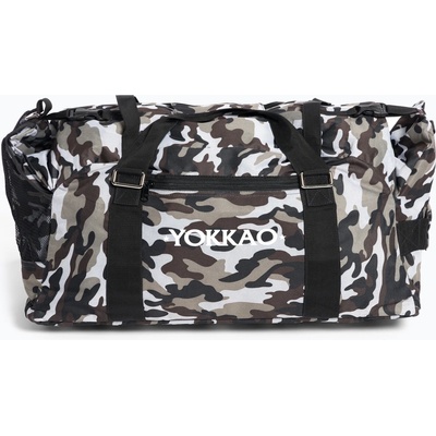 YOKKAO Кабриолетна спортна чанта Camo Grey/Black BAG-2-G
