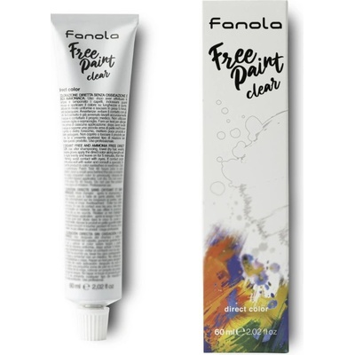 Fanola Free Paint farba na vlasy Clear biela 60 ml
