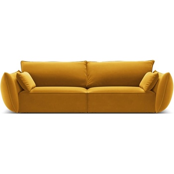 Mazzini Sofa Кадифен диван в цвят горчица 208 cm Vanda - Mazzini Sofas (MAZ_3S_51_F1_VANDA4)