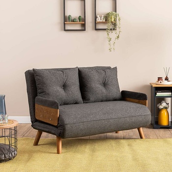 ASG Разтегателен диван cosmo - тъмносиво (8684283785520)