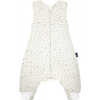 Alvi Spací pytel Jersey Footed Aqua Dot