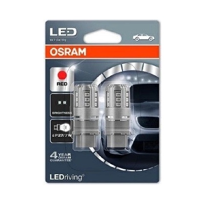 Osram LEDriving Standard Retrofit 3547R-02B P27/7W 12V W2.5x16q RED 2W