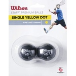 Wilson Staff squash 2 ball yel dot