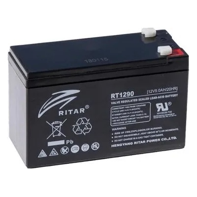 Ritar power Оловна Батерия (RT1290) AGM 12V / 9Ah - 151 / 65 / 94 mm терминал2 RITAR (RITAR-RT1290)