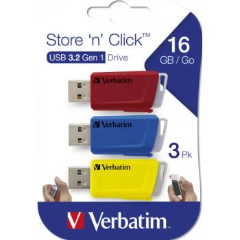 Image 1 of Verbatim Store'n Click 16GB USB 3.0 49306/UV16SC3