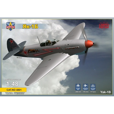 MODELSVIT YAK 1B WWII Soviet Fighter 1:48