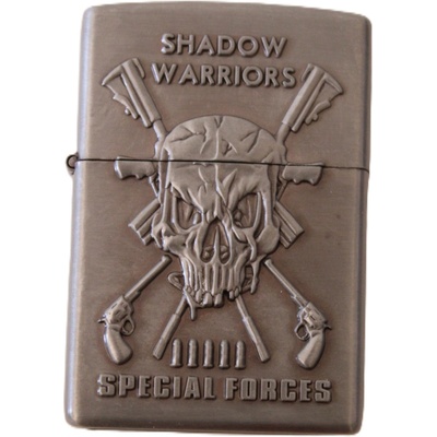 KANTAI Benzínový SHADOW WARRIORS stříbrný mat